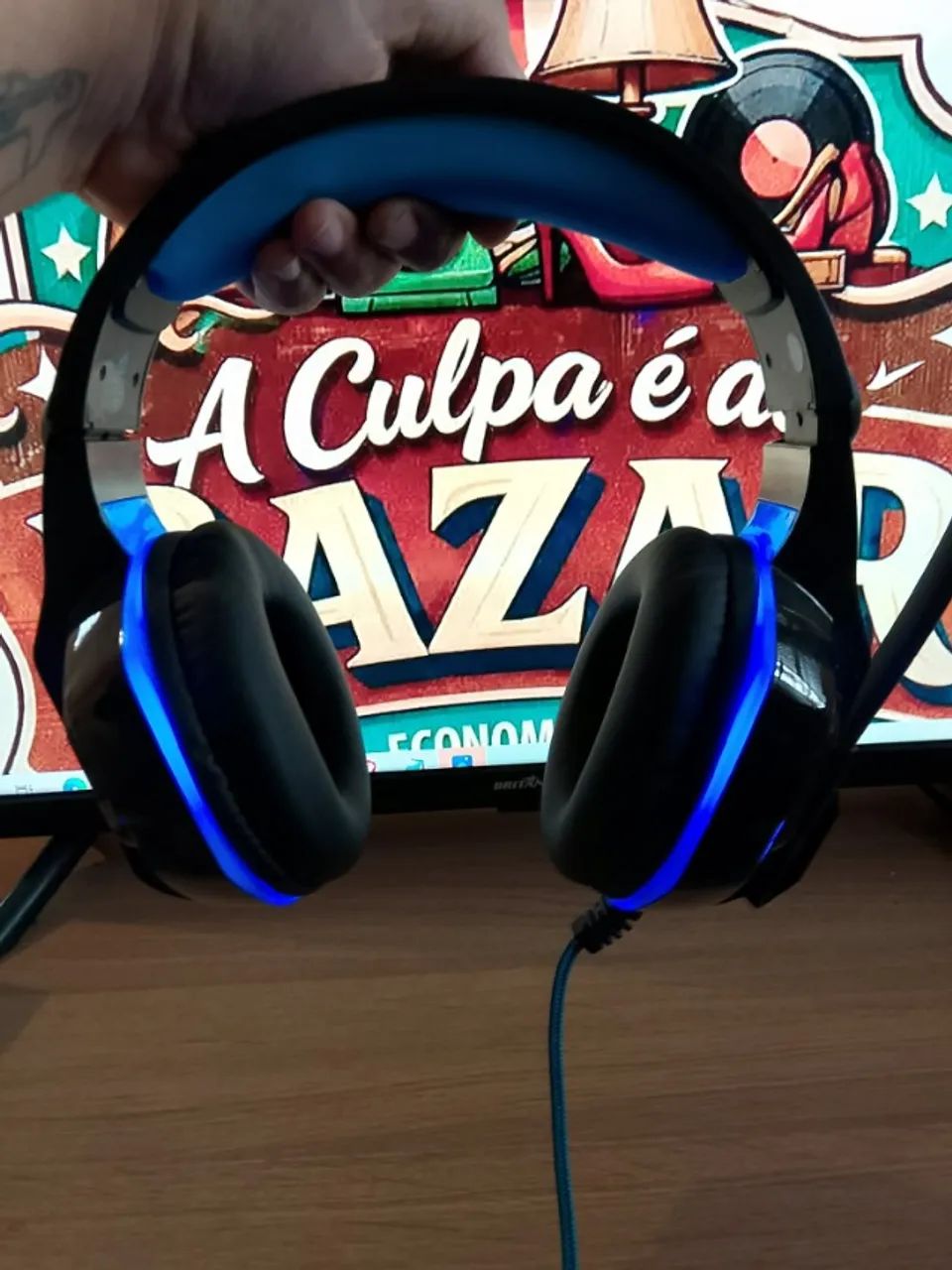 Fone Headset Gamer Knup - Foto 2