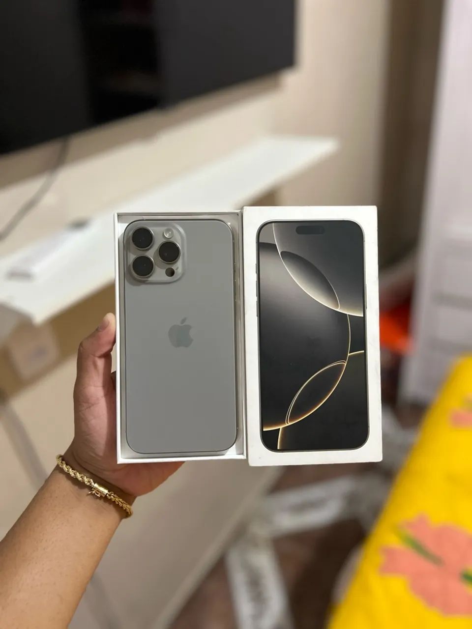 iPhone 16 pro Max 256GB zero na caixa original  - Foto 3