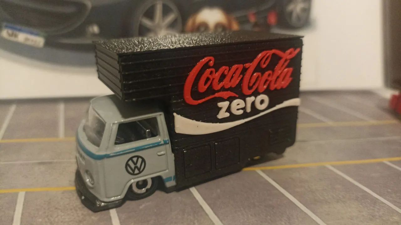 Baú para hotwheels T2 ou similar  - Foto 3