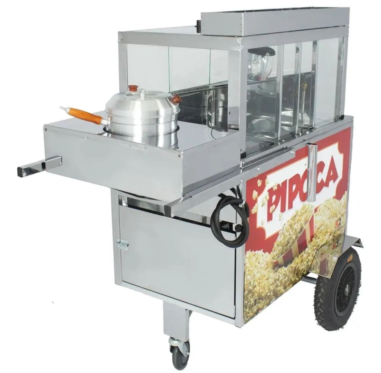 Carrinho de Pipoca Inox Novo - Foto 5
