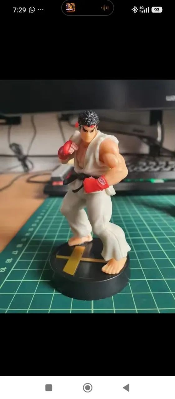 Action figure street fighter Ken ou ryu - Foto 2