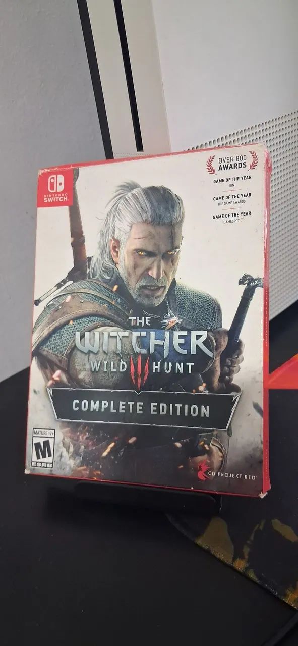 Caixa The Witcher 3: Wild Hunt COMPLETE EDITION Nintendo Switch
