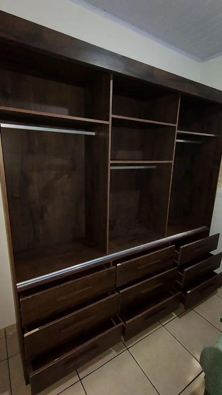 Guarda roupa USADO incluso entrega e montagem  - Foto 3