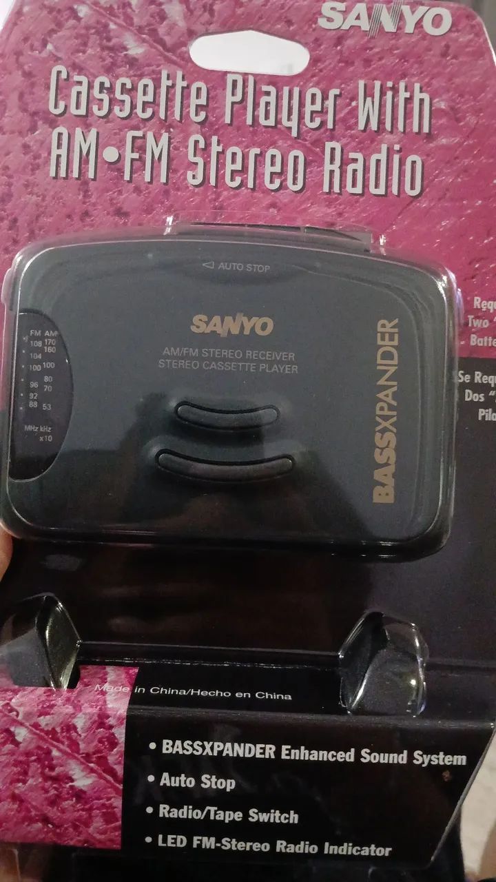 Walkman SANYO.Novo embalagem lacrada  - Foto 2