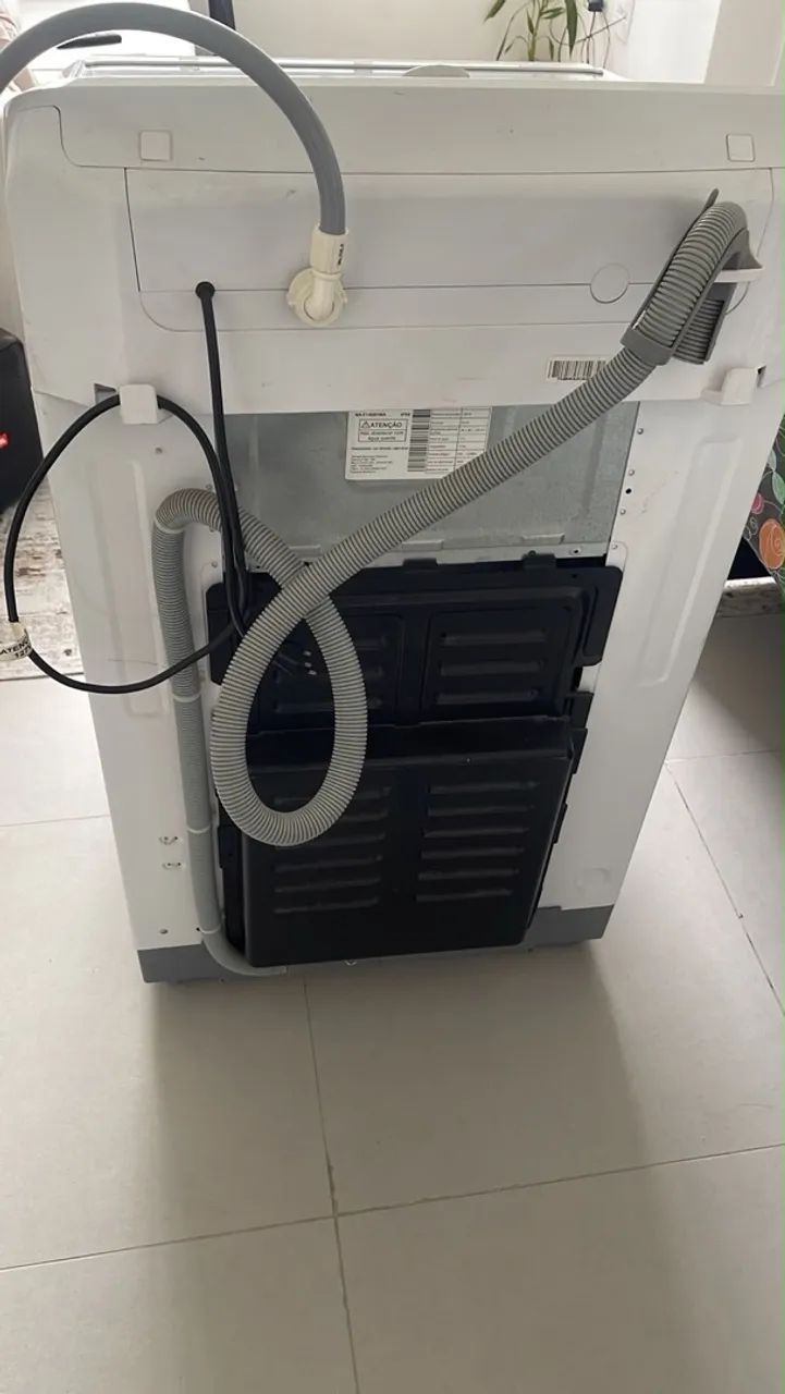 Lavadora de Roupas Panasonic 14kg Branca Com 08 Programas de Lavagem e Smart Sense  - Foto 4