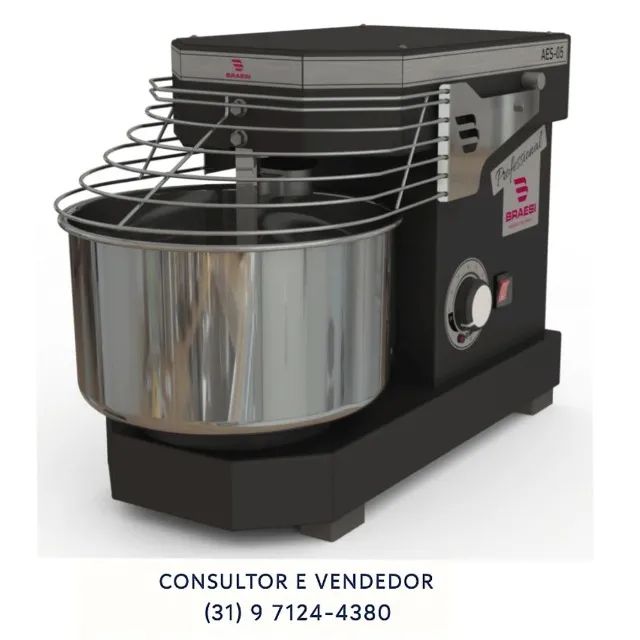 Amassadeira Espiral 5KG Braesi Nova