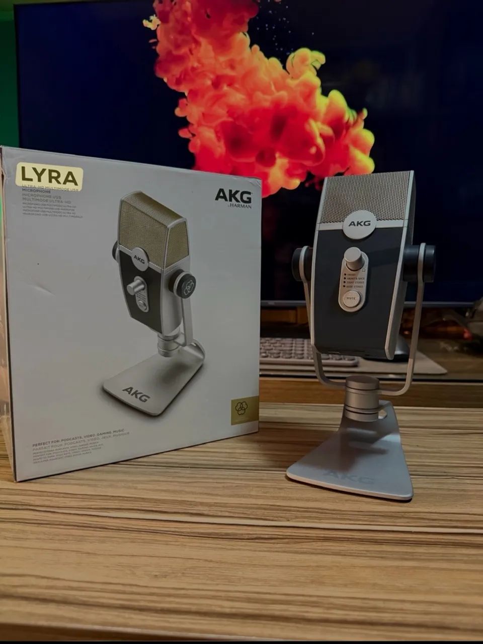 Microfone AKG LYRA condensador 