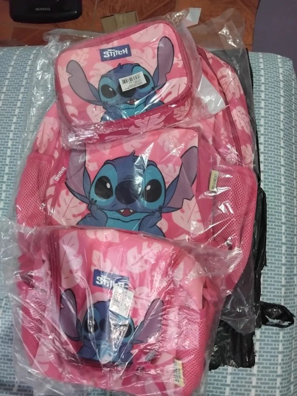 Kit mochila stich 