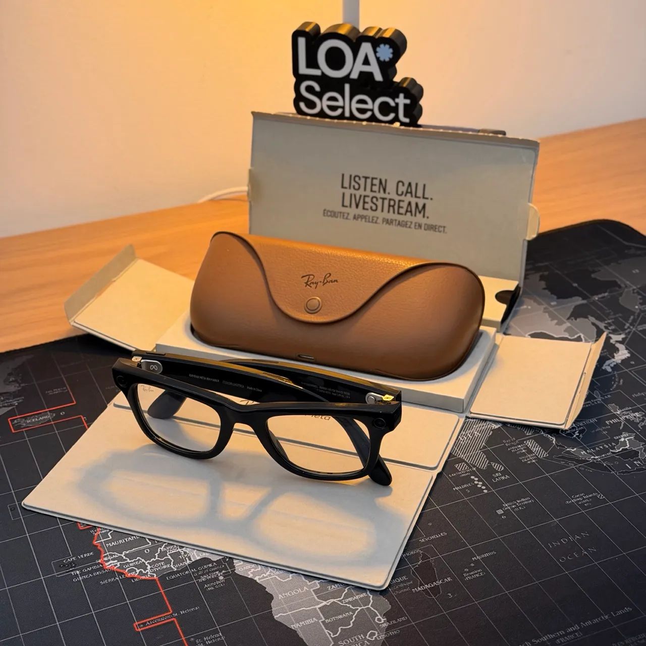Ray Ban Meta Wayfarer Completo