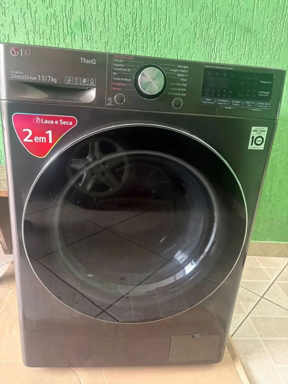 Maquina de lavar Lava e seca LG