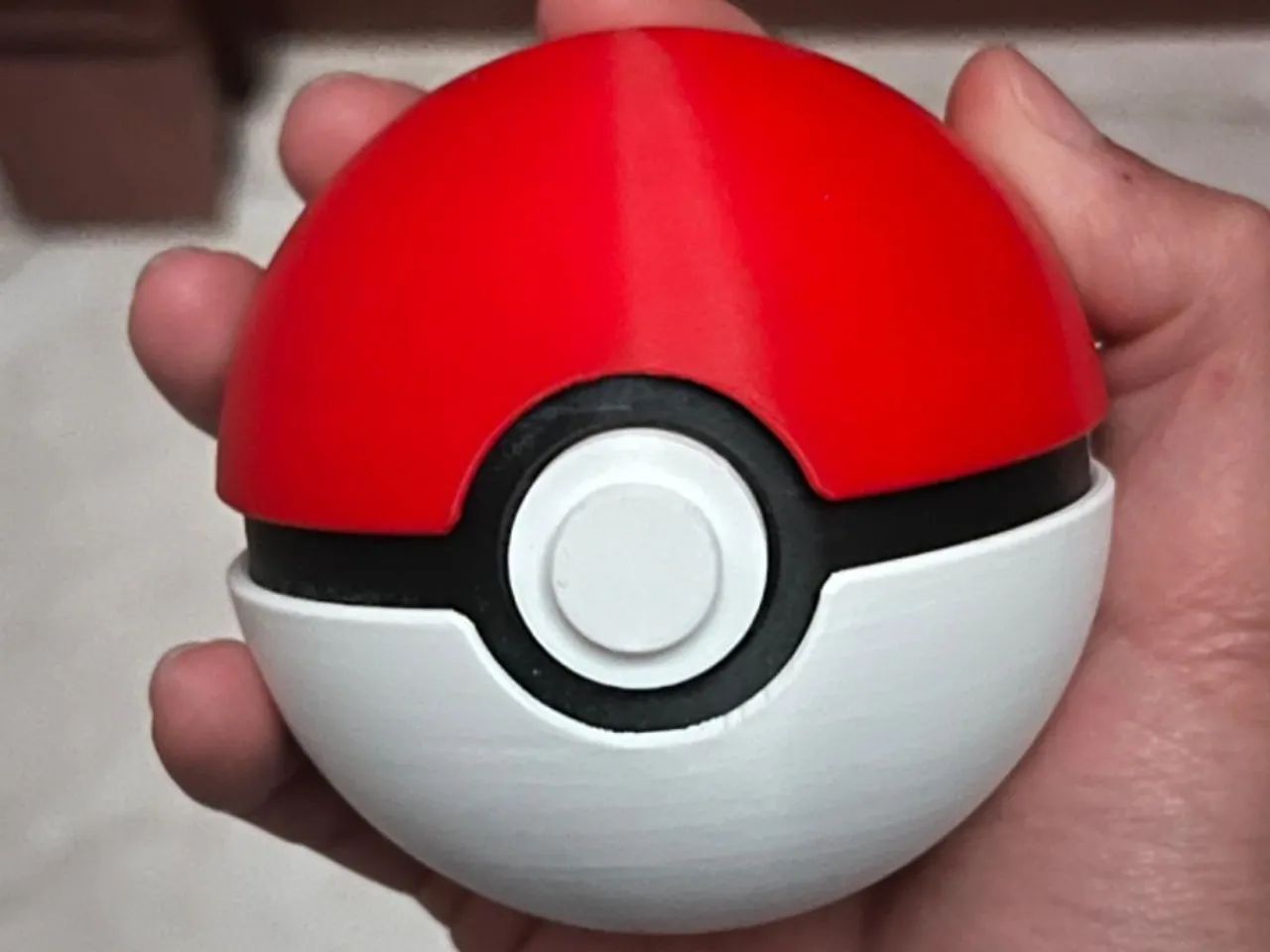 Pokebola 3d padrão 
