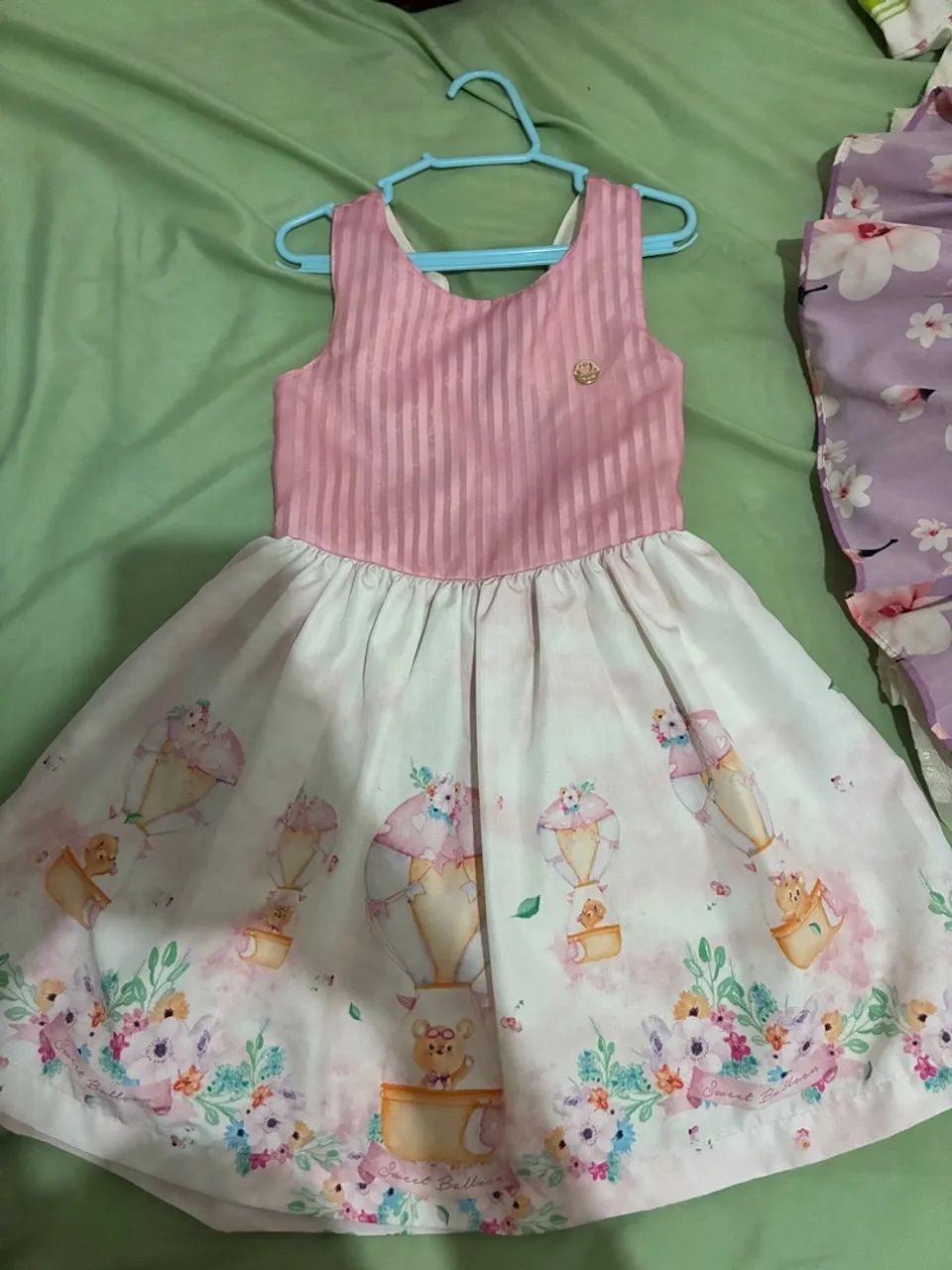 Conjunto balé e vestido