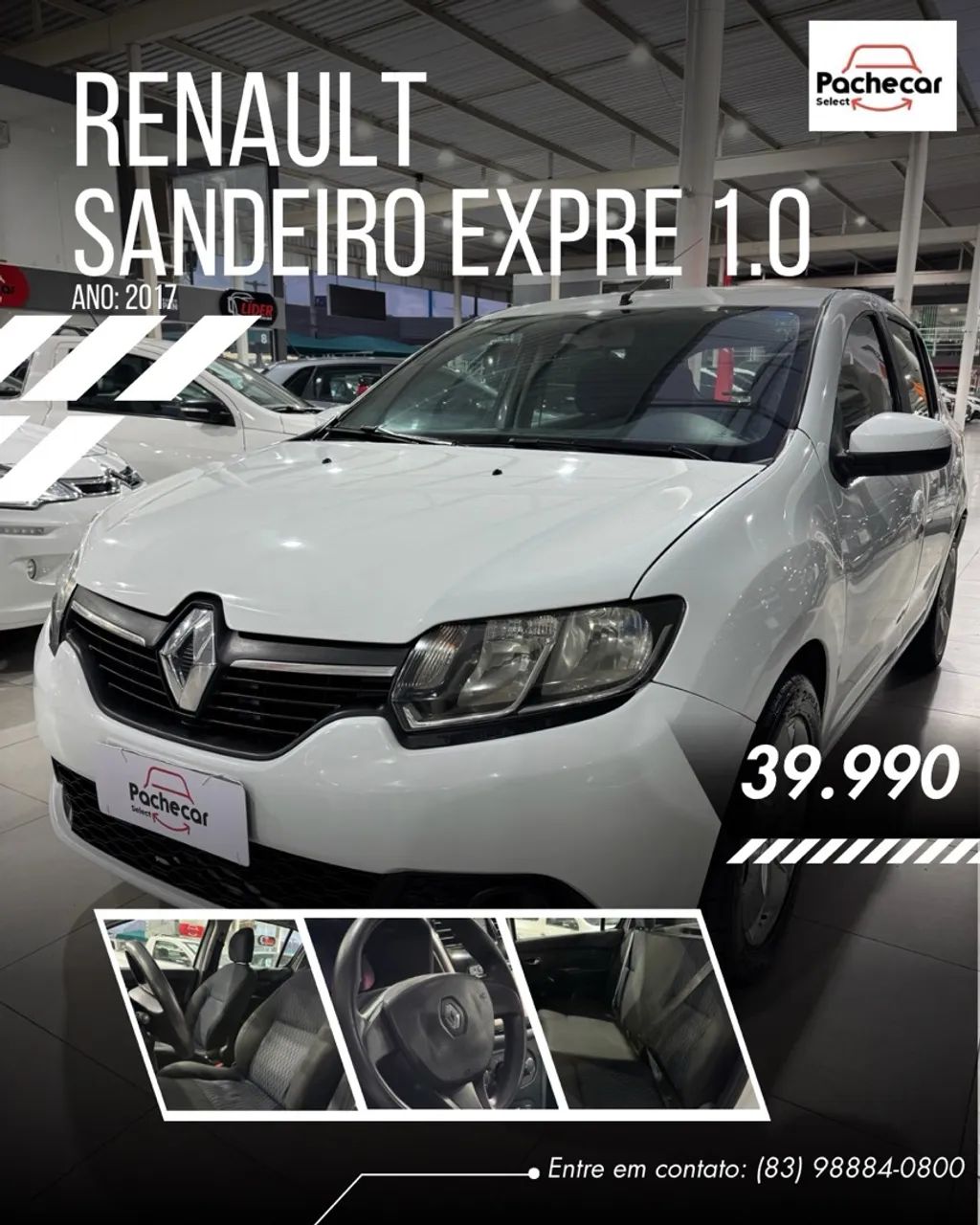 Renault Sandero Expression Flex 1.0 12V 5P 2017