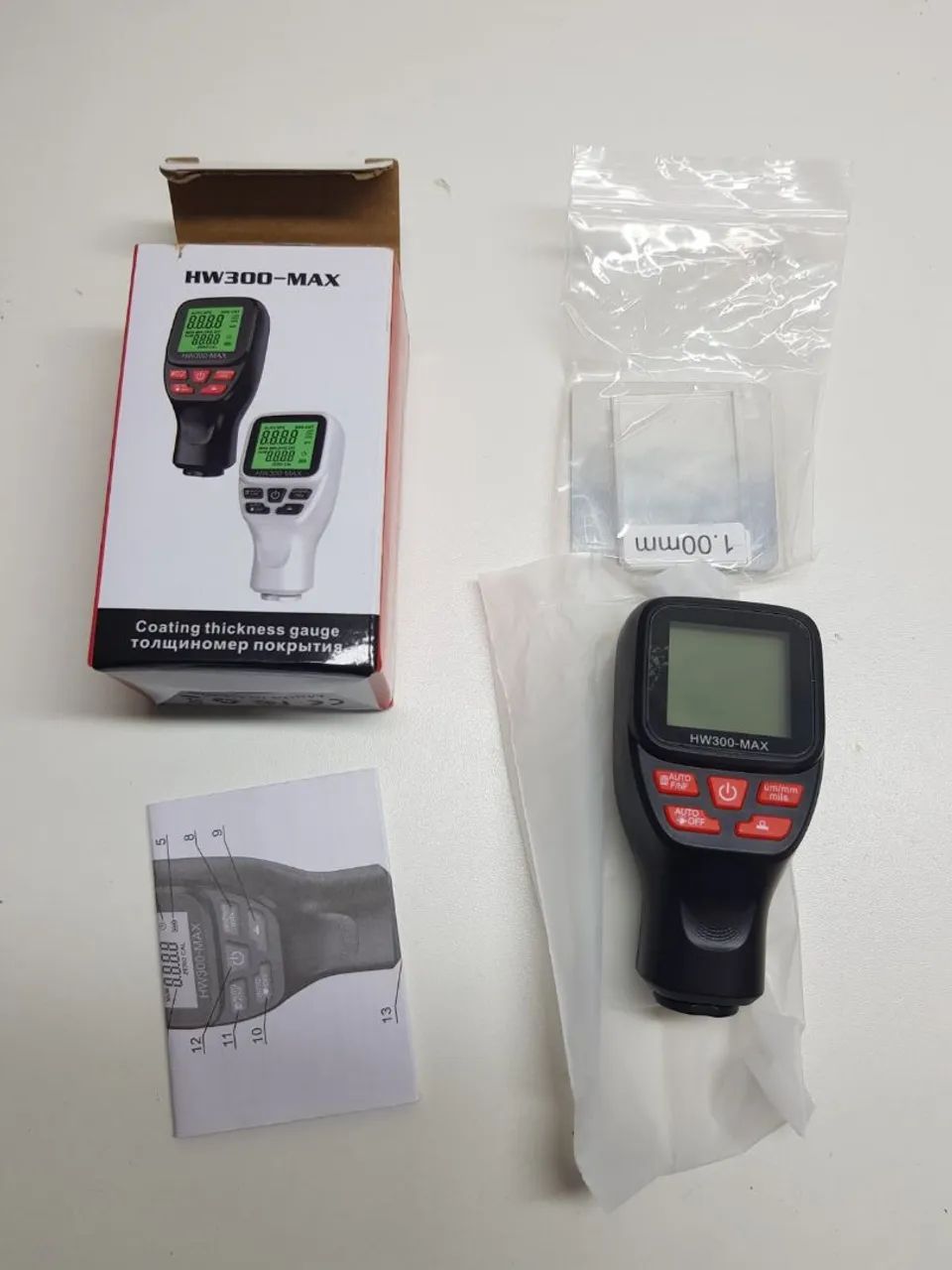 Medidor de Espessura de tinta Automotivo 