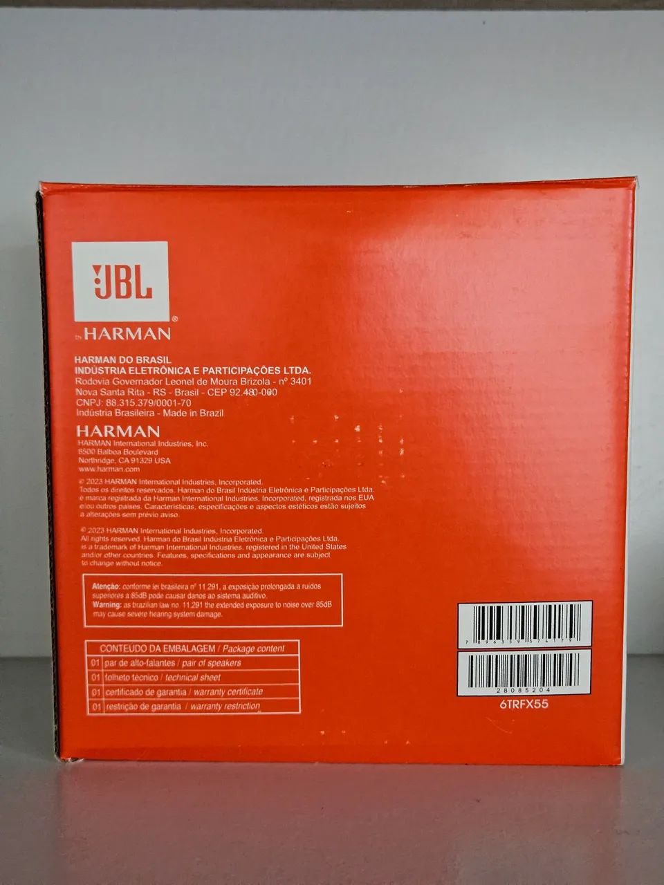 2 pares alto falantes jbl flex 4 6" polegadas 55wrms - Foto 3