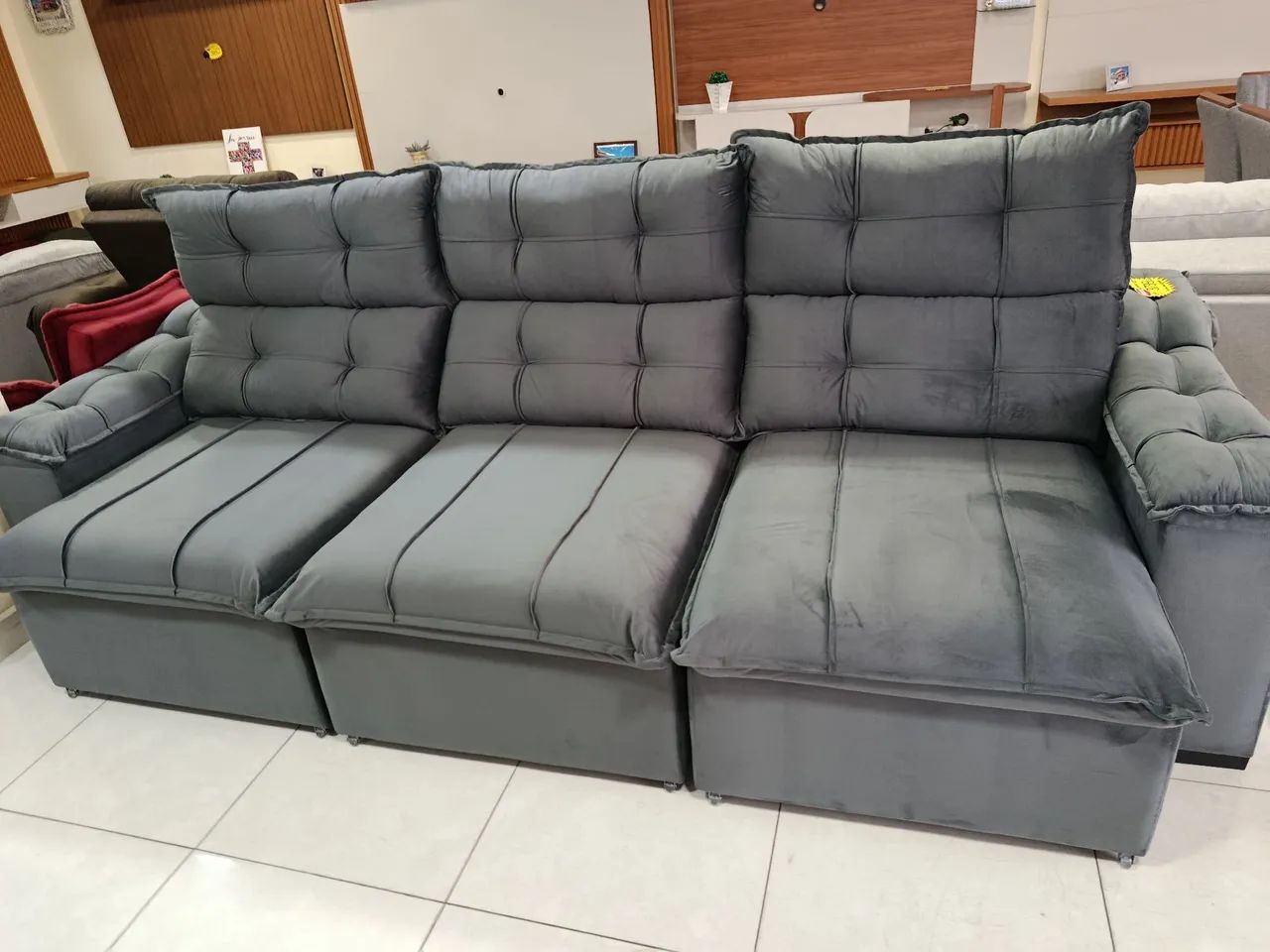 Sofá retrátil e reclinável  - Foto 2