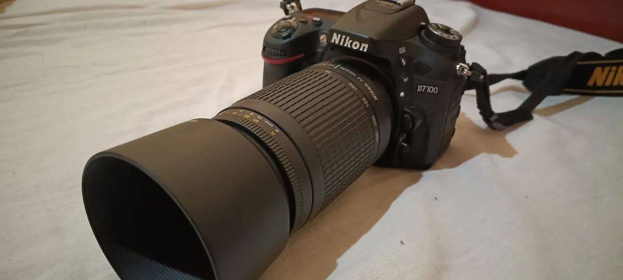 Nikon D7100 + lente 70-300mm - Câmeras e Filmadoras - Cachoeira de