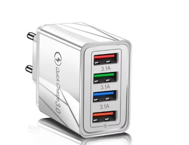 Carregador Rapido Multiporta Usb Tipo A Universal