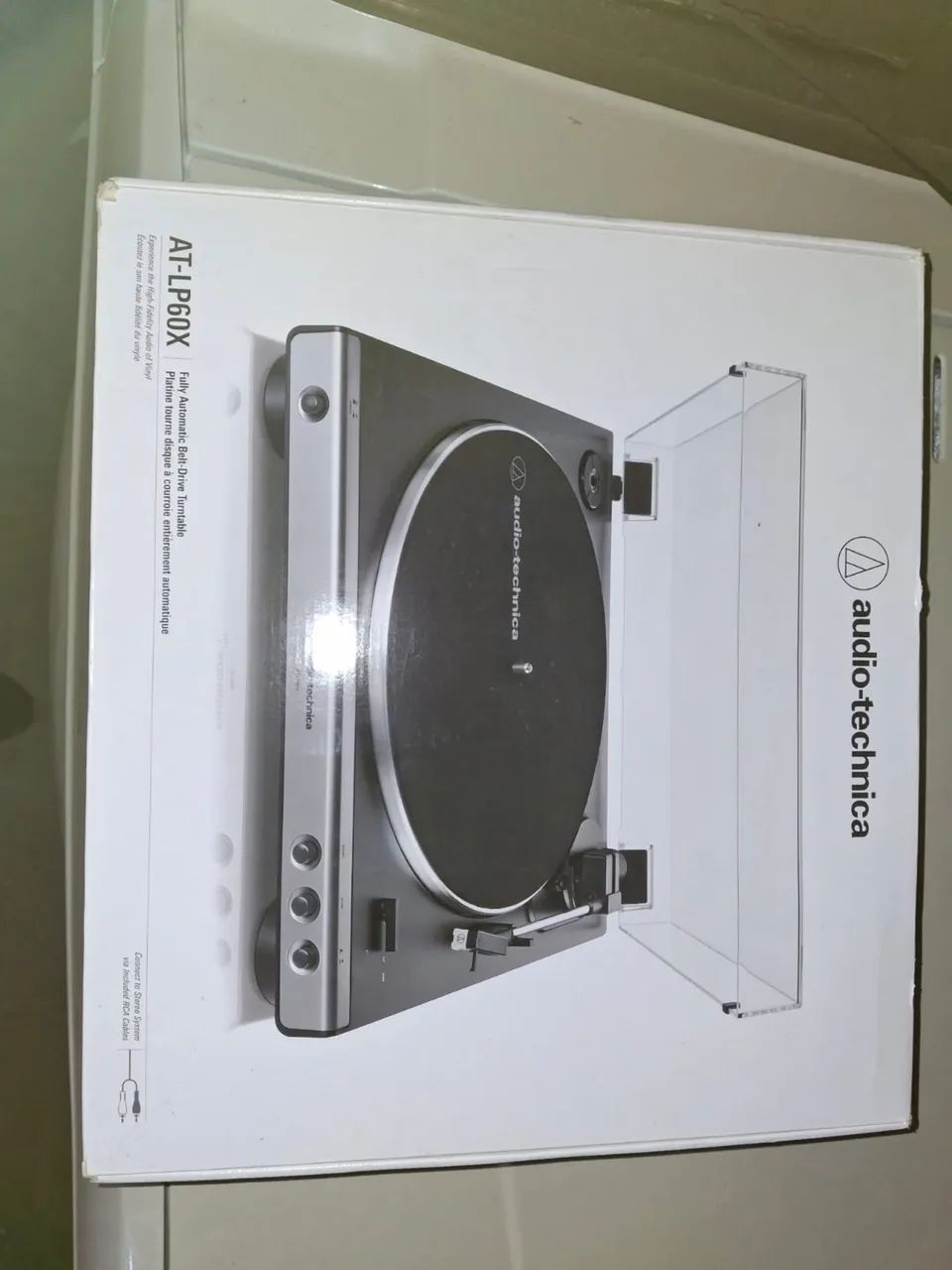 Toca-Discos Audio-Technica AT-LP60X 