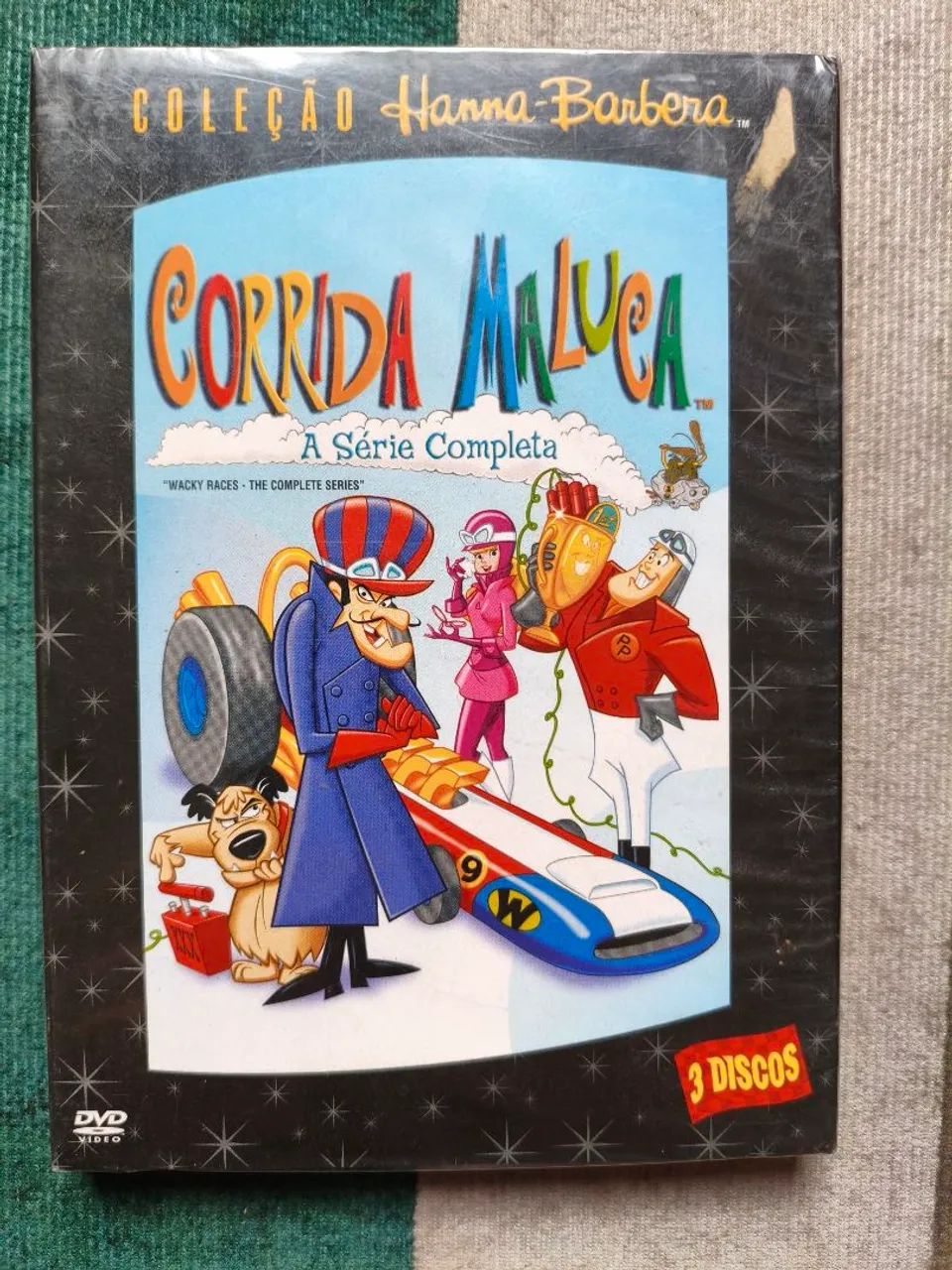 Coleção Hanna Barbera Corrida Maluca completa Box lacrado 