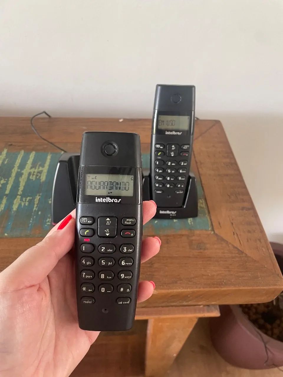 Telefone sem fio intelbras base + ramal - Foto 2