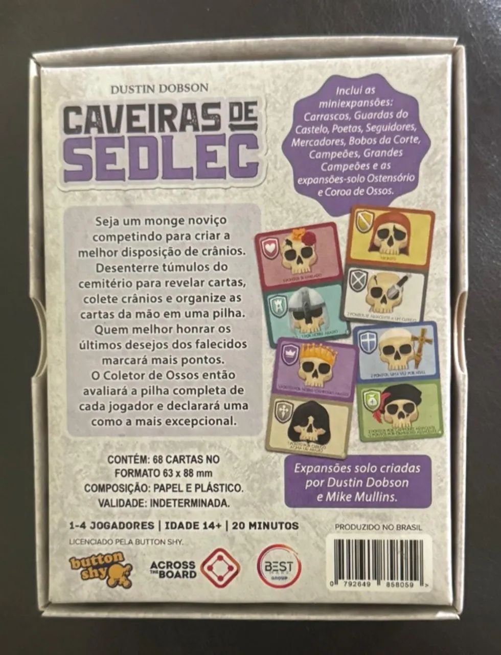 JOGO Caveiras de Sedlec  - Foto 2