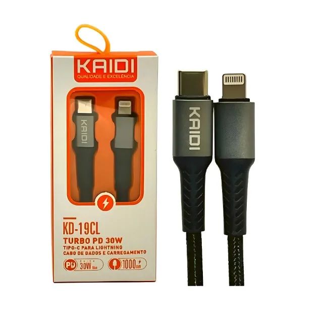 Cabo Tipo C Lightning Iphone 30W Pd Kaidi