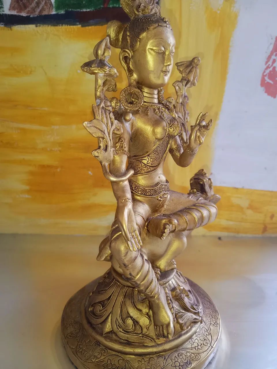 Estatueta mística indu.