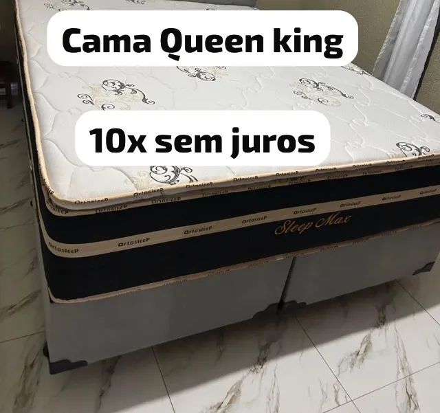 Cama Queen novo