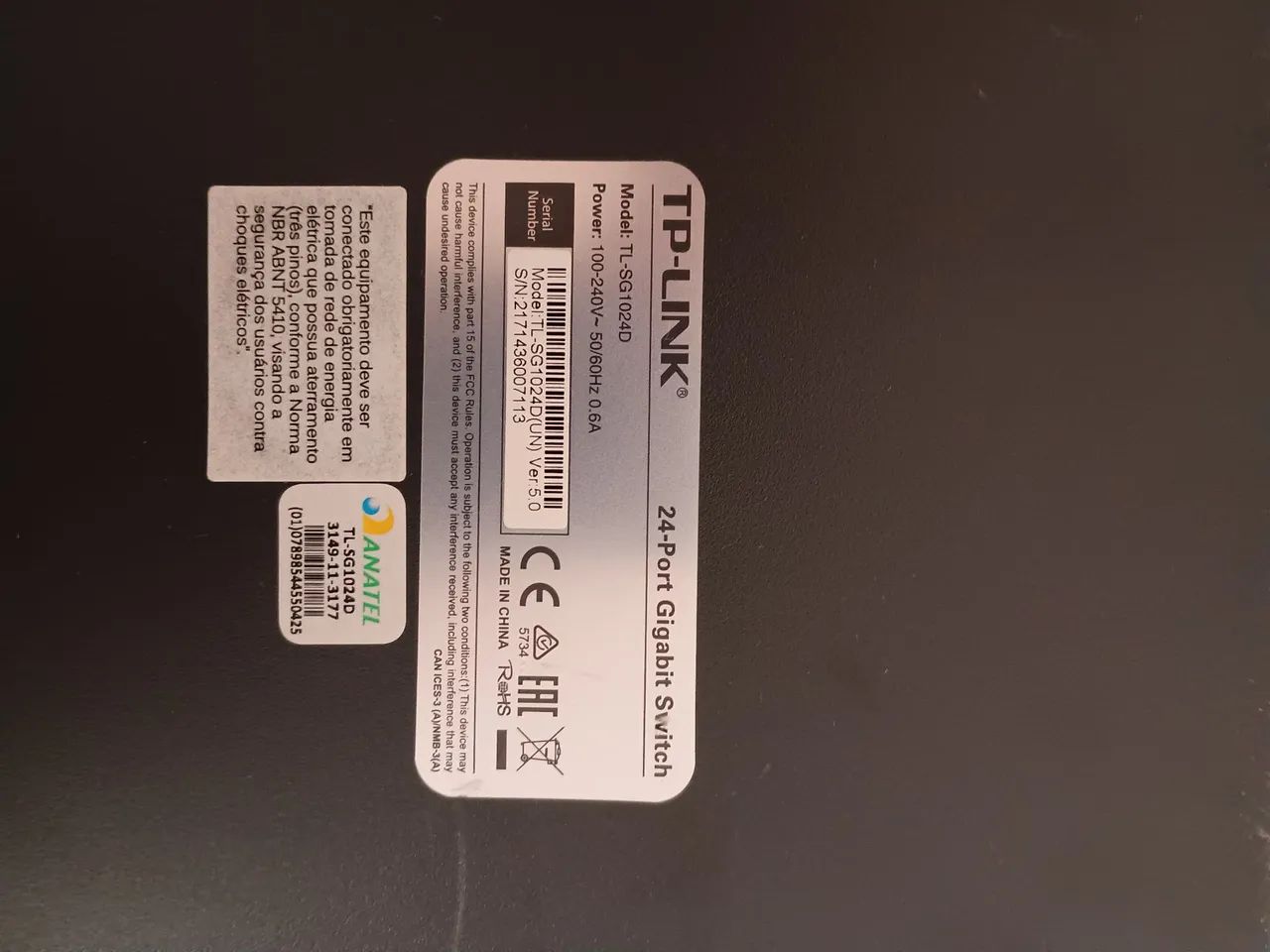 Swich de rede TP-Link TL-SG1024D 24 portas Gigabit  - Foto 4