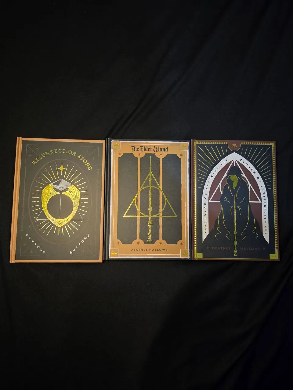 Kit com 3 cadernos Harry Potter 