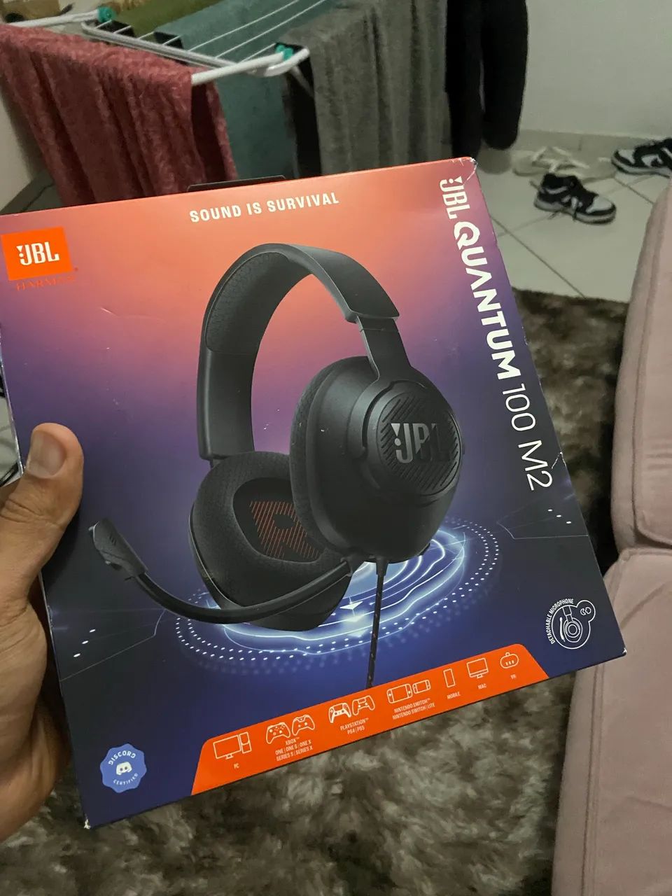 Headset gamer JBL - Quantum 100M2 - Foto 5
