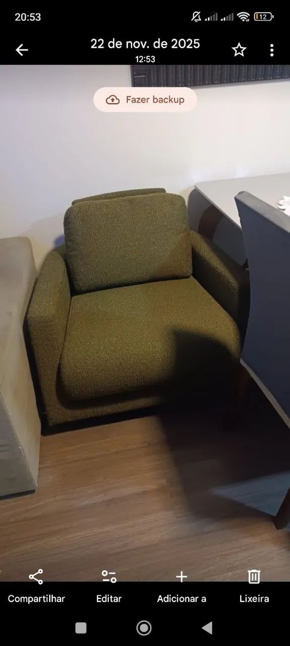 Poltrona giratória - aceito negociação  - Foto 5