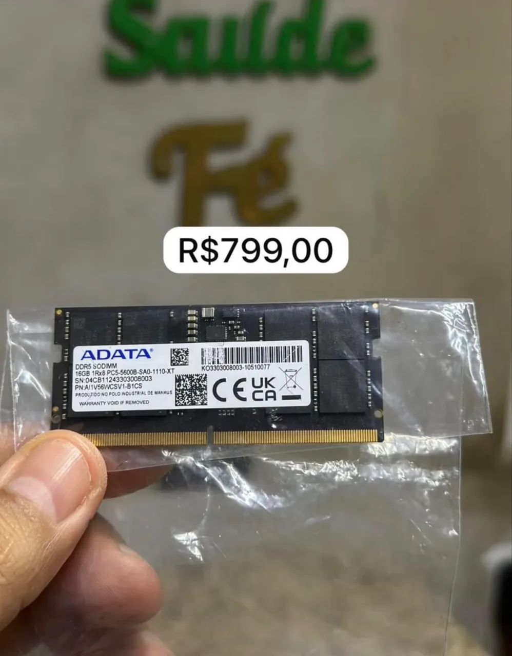 16GB NOTEBOOK 5600MHZ 