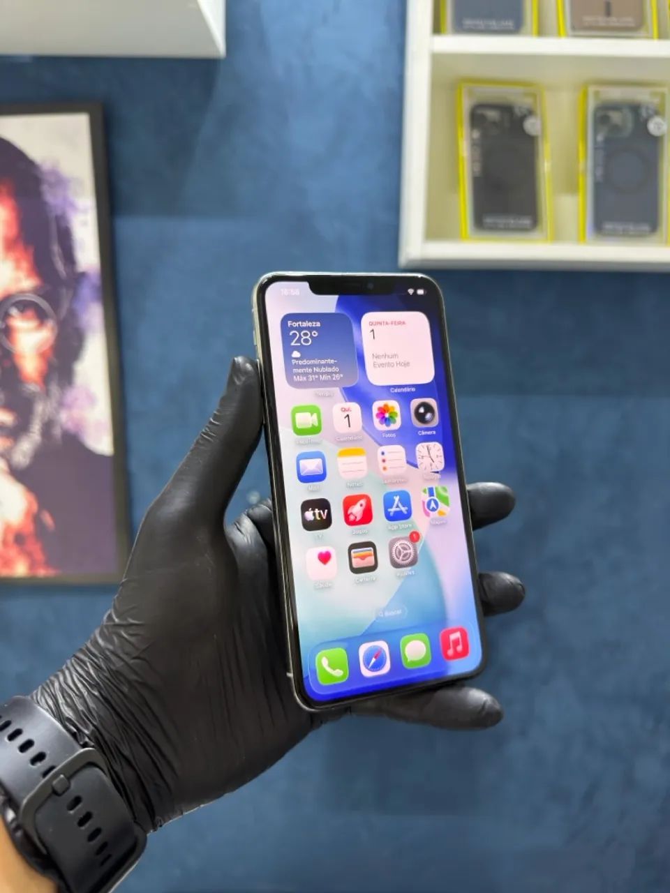 IPHONE 11 PRO MAX 64GB BRANCO - Foto 4