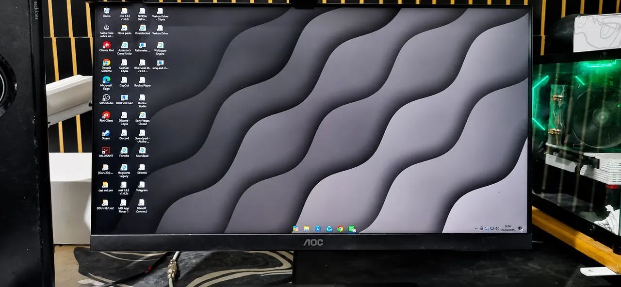 Monitor  gamer AOC 24P 180Hz  - Foto 2