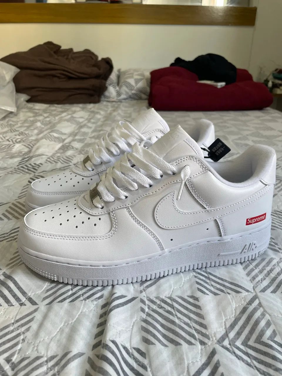 Air Force 1 Supreme (Branco) - Foto 2