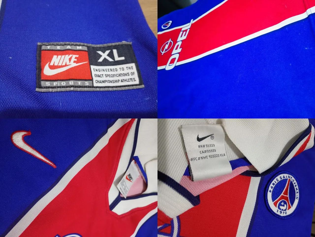 Camisa PSG away 1997/1998 original - Foto 4