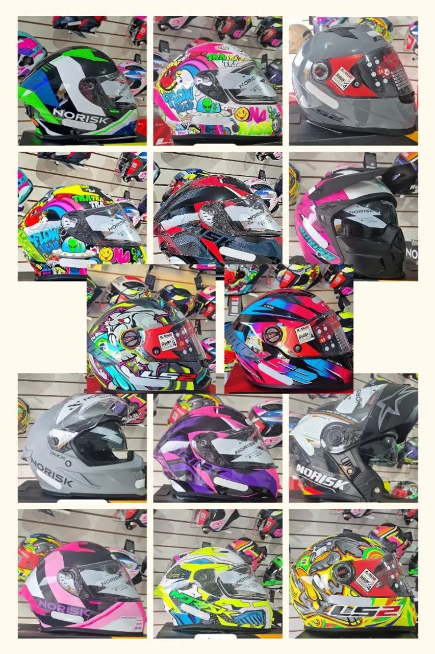 RACE TECH /LS2/NORISK NO PREÇINHO - Foto 3