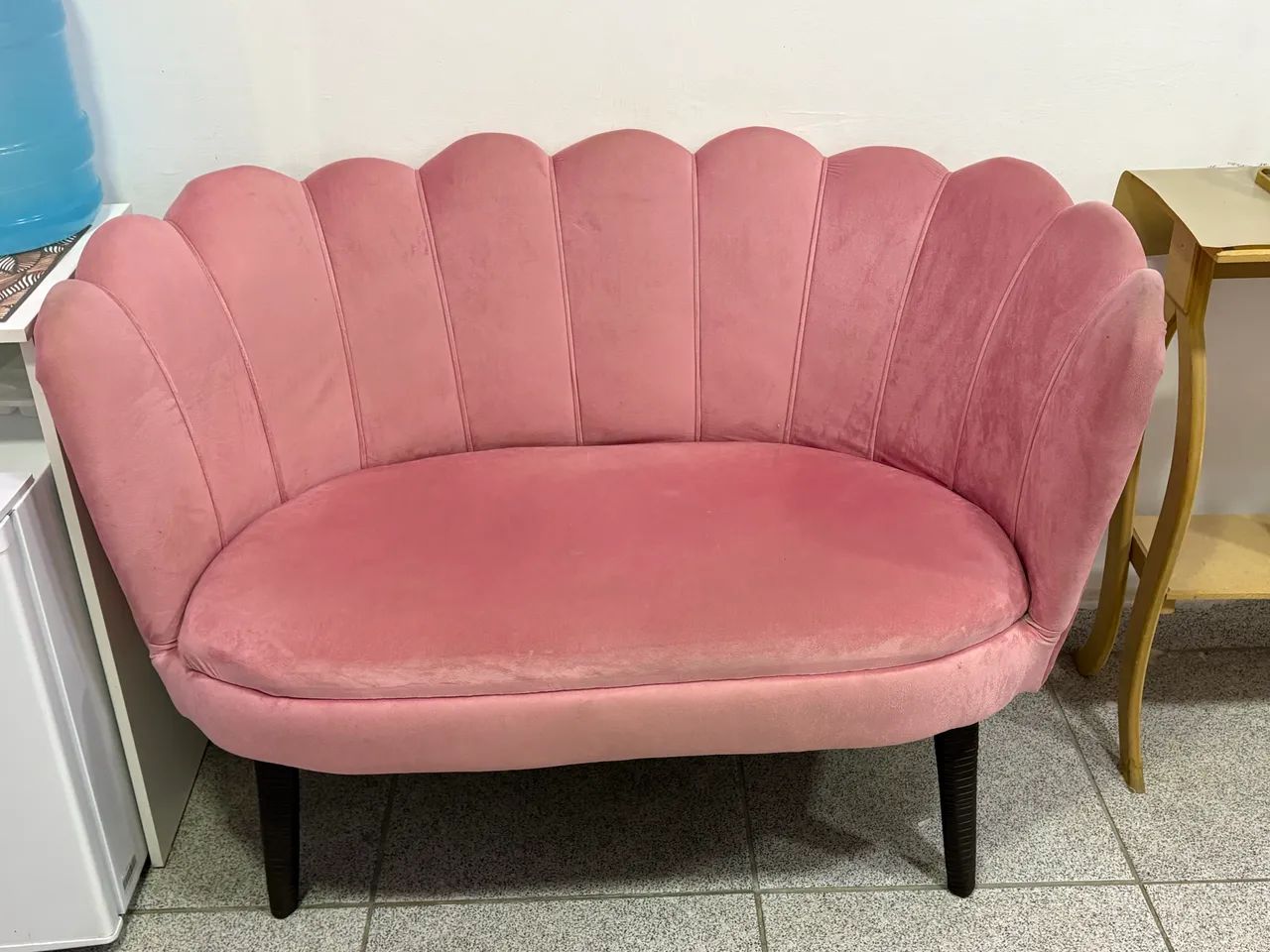 SOFÁ ROSÊ 2 LUGARES