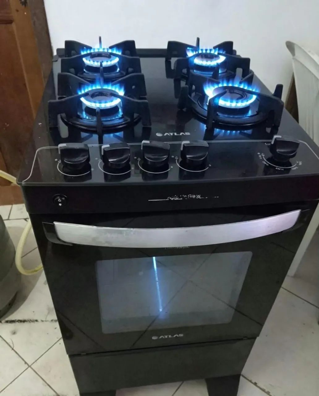 Fogão d vidro