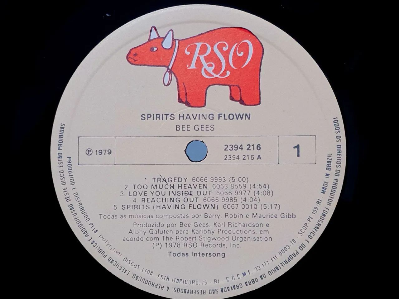 Disco de vinil: Bee Gees - Spirits Having Flown - Foto 5