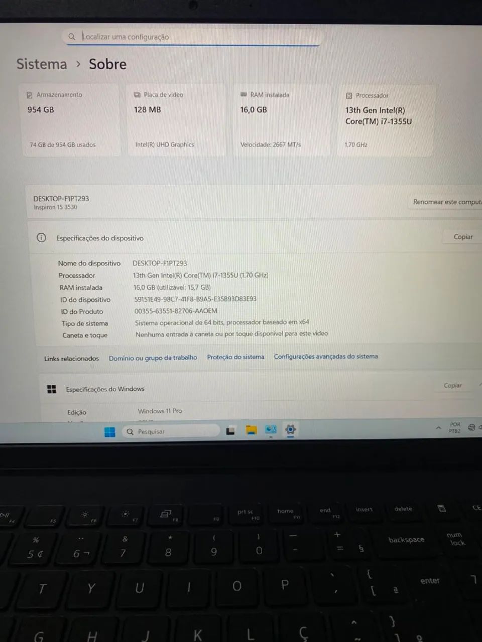 Notebook Dell Inspiron 15 3530 (NOVO) - Foto 3
