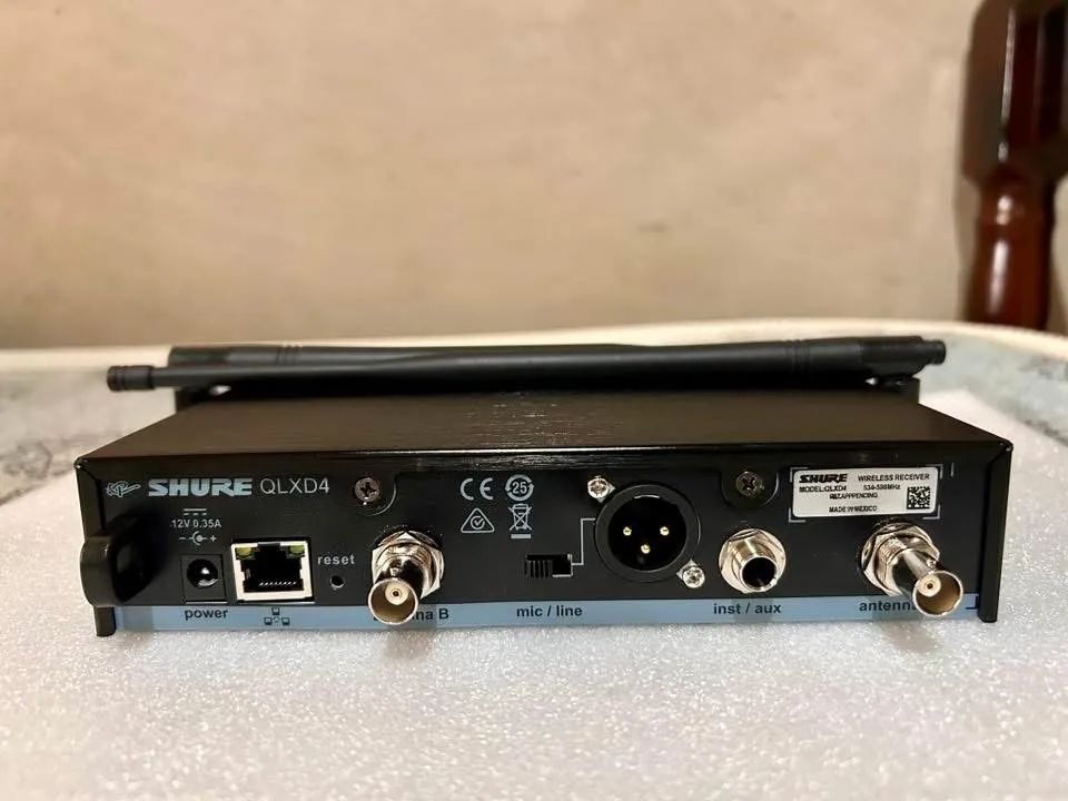 Microfone sem fio qlxd4 longo alcance Shure  - Foto 2