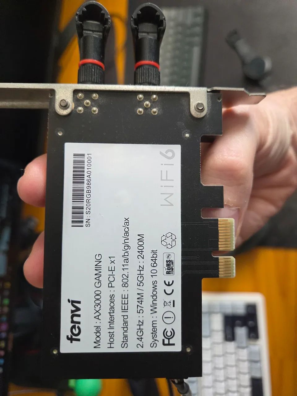 Placa Wi-Fi Bluetooth Gamer Intel - Foto 3