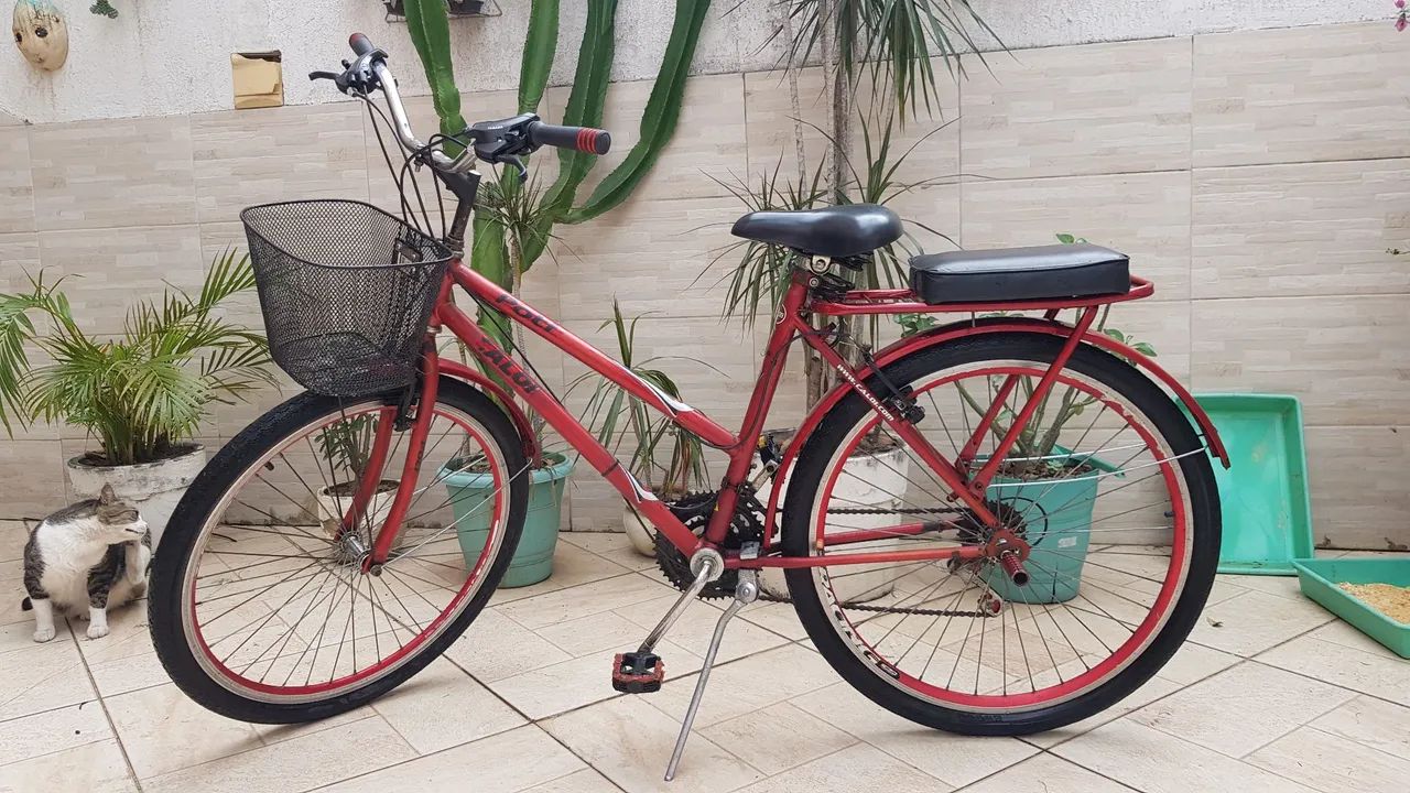 Bicicleta Poti aro 26 com marcha