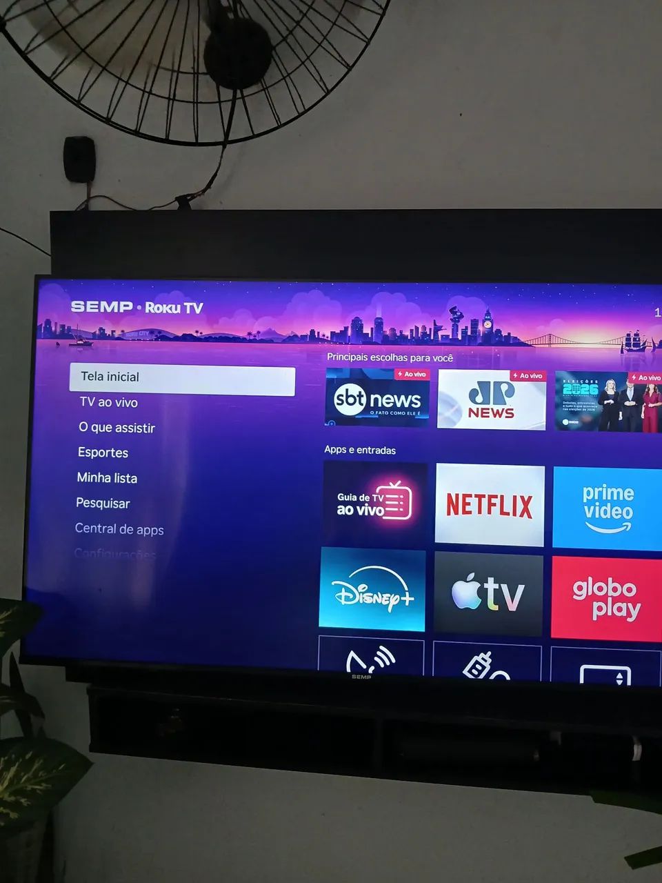 Tv 50 smart da semp perfeito estado  - Foto 3