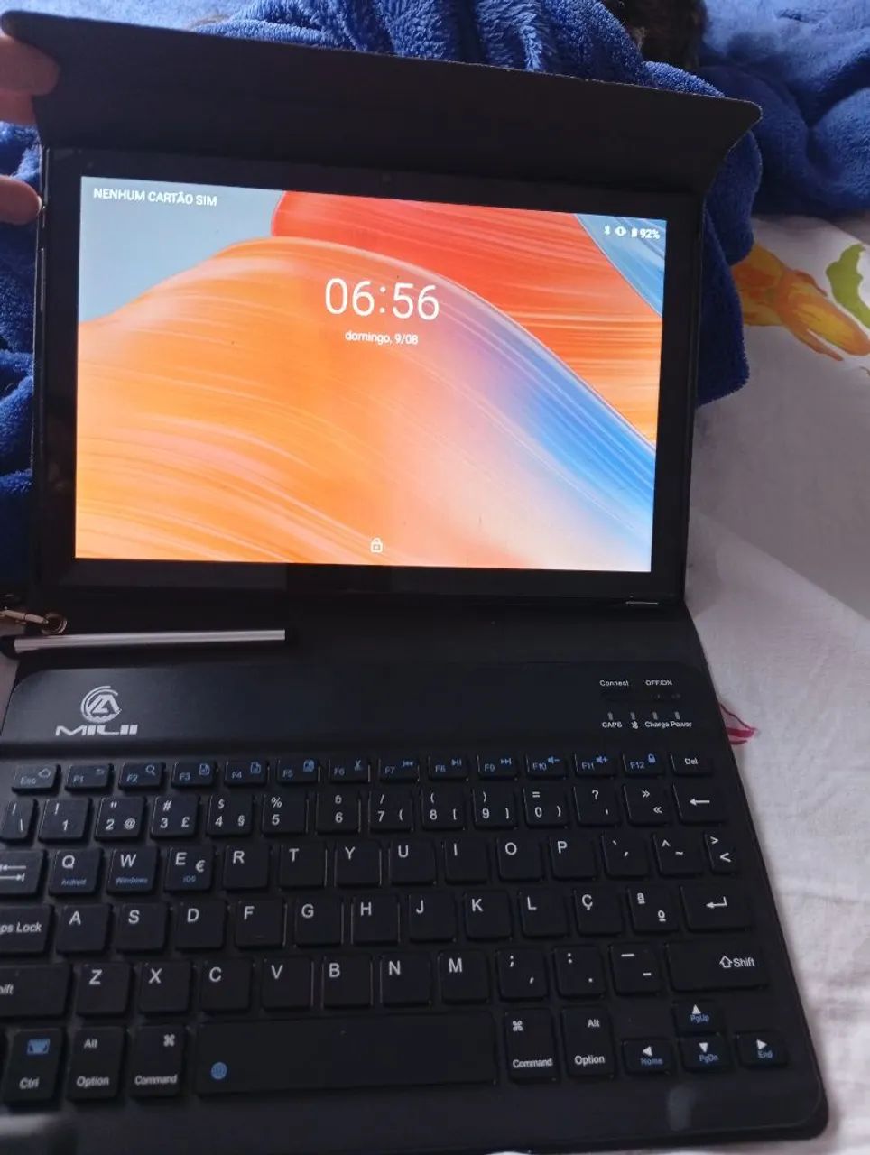 Tablet Pc Mil10 6gb Ram 256gb 10 Polegadas Android 13 Milli Cor Azul - Foto 3