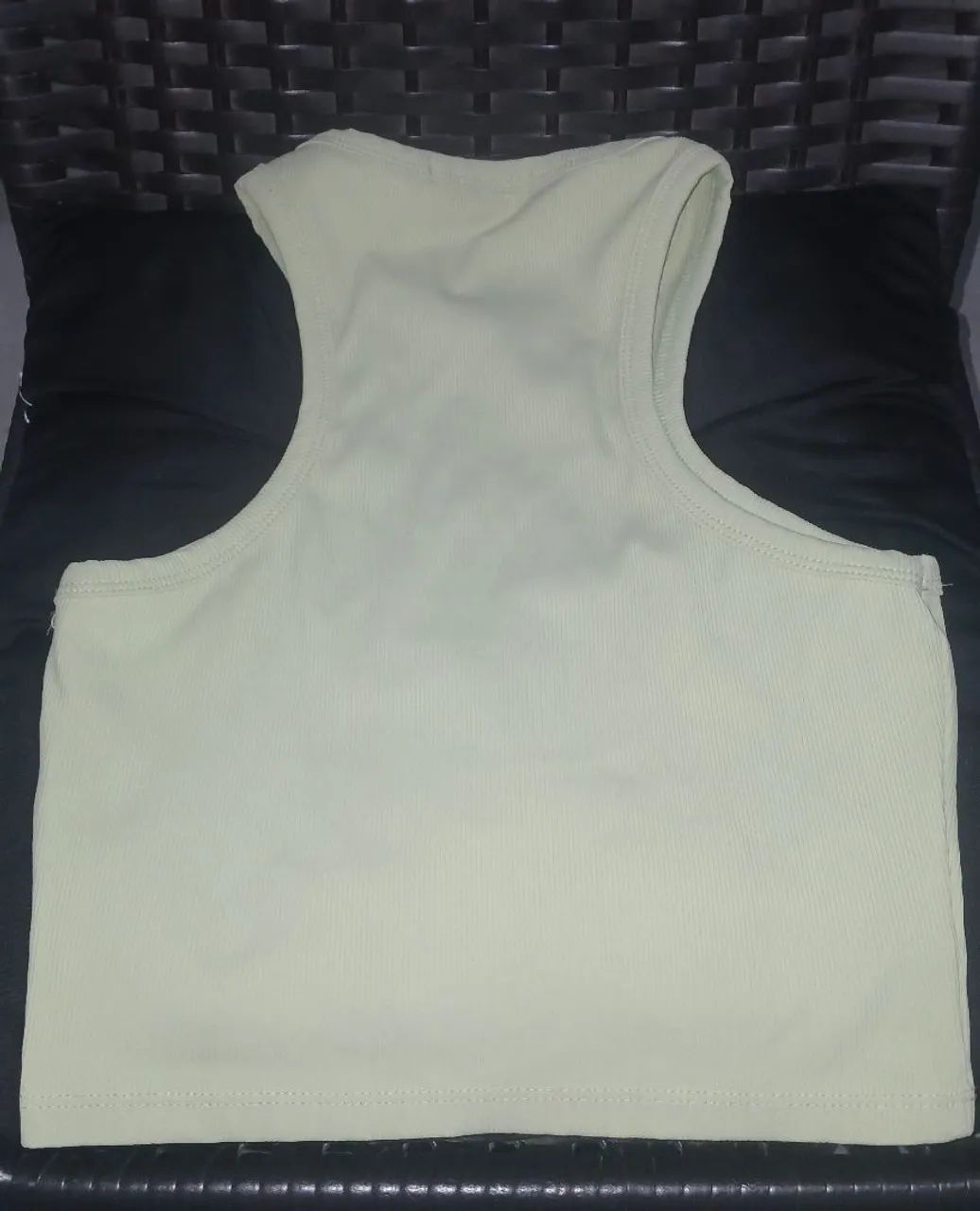 Blusa regata Riachulo tam. M lycra canelada - Foto 2
