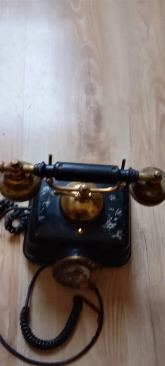 Telefone de disco antigo  - Foto 4